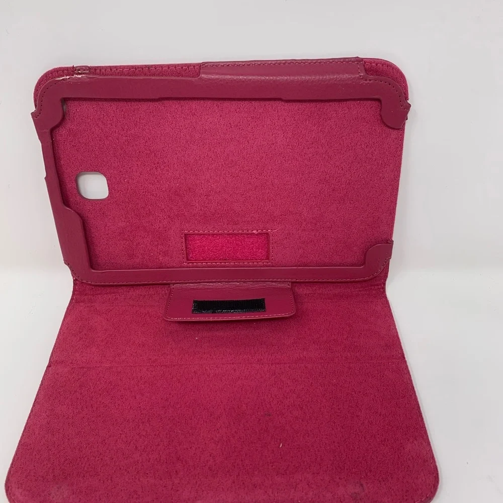 Samsung Red Leather Tablet Case